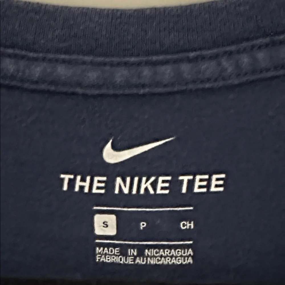 Nike Nationals Soto #22 Navy Tee with White and Gold Accents